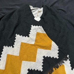 Cost Plus World Market poncho wrap